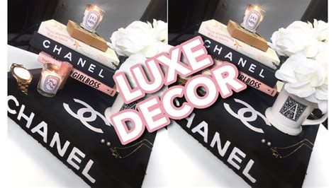 diy black chanel tray|EASY DIY CHANEL LUXURY ROOM DECOR .